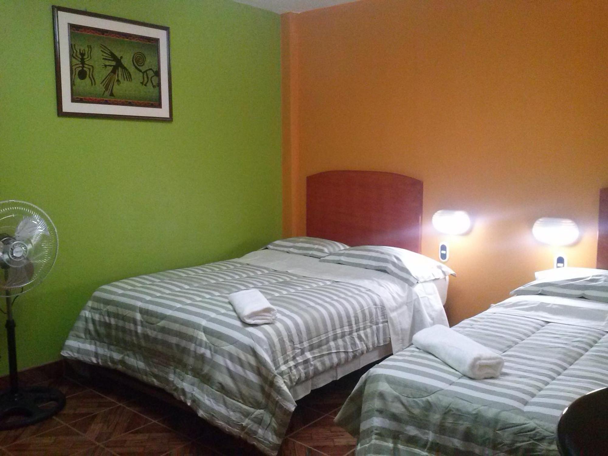 Hostal Real Alcazar Nazca Rum bild
